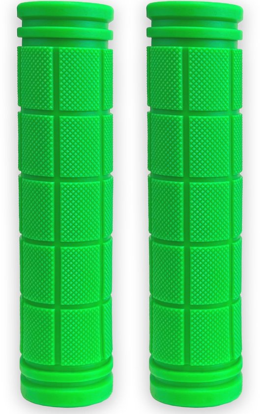 Ergonomische fietsgrepen van rubber - antislip - voor mountainbike en stadsfiets - 120 mm - Zwart — afbeelding 3