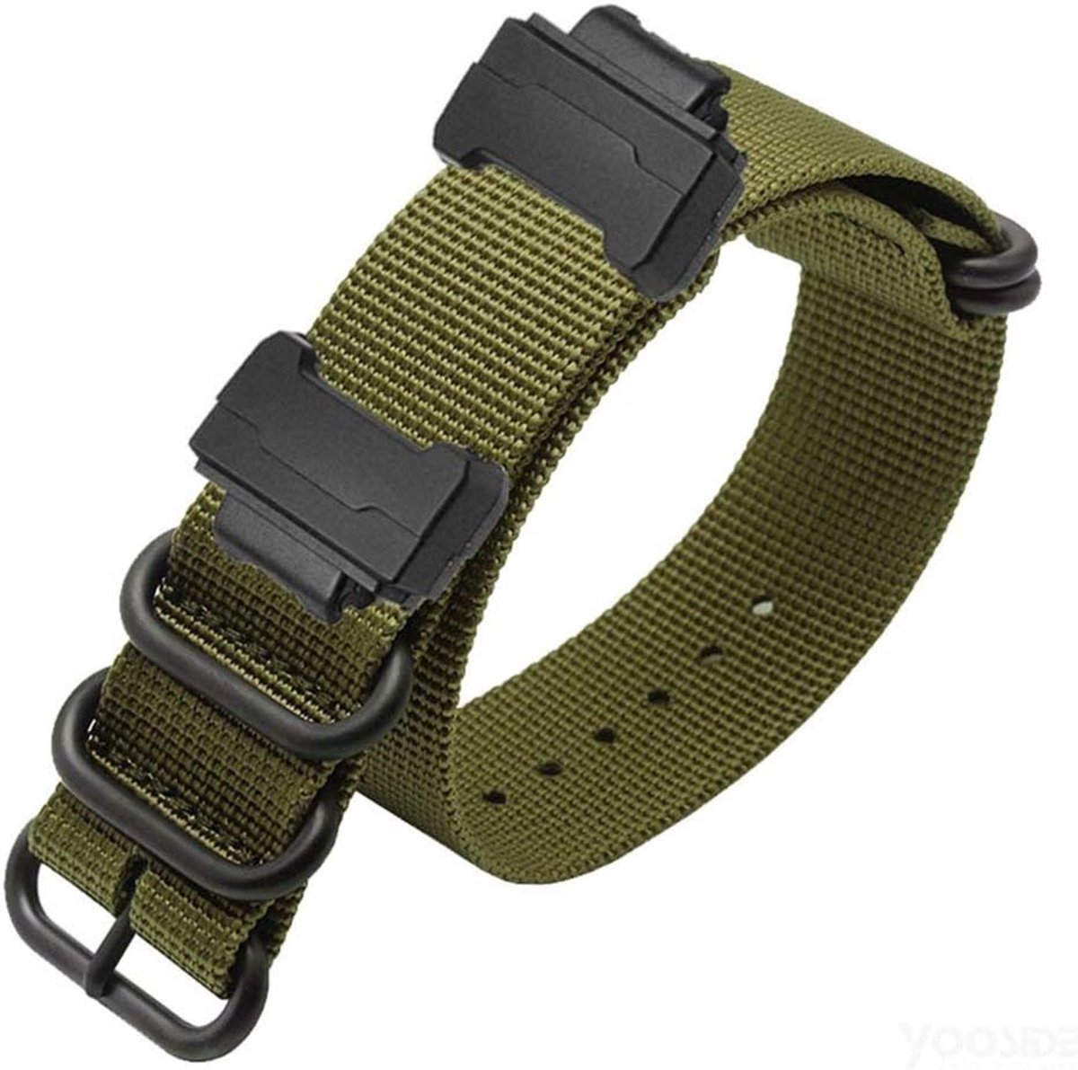 YOOSIDE Watch Strap For Casio G-SHOCK Nylon with Stainless Steel Buckle Replacement Wrist Strap For G-SHOCK - ShopVlot