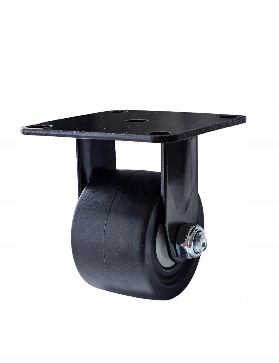 Wiko Zwenkwiel 75mm Polyamide, 600kg Laadvermogen, Vast Frame