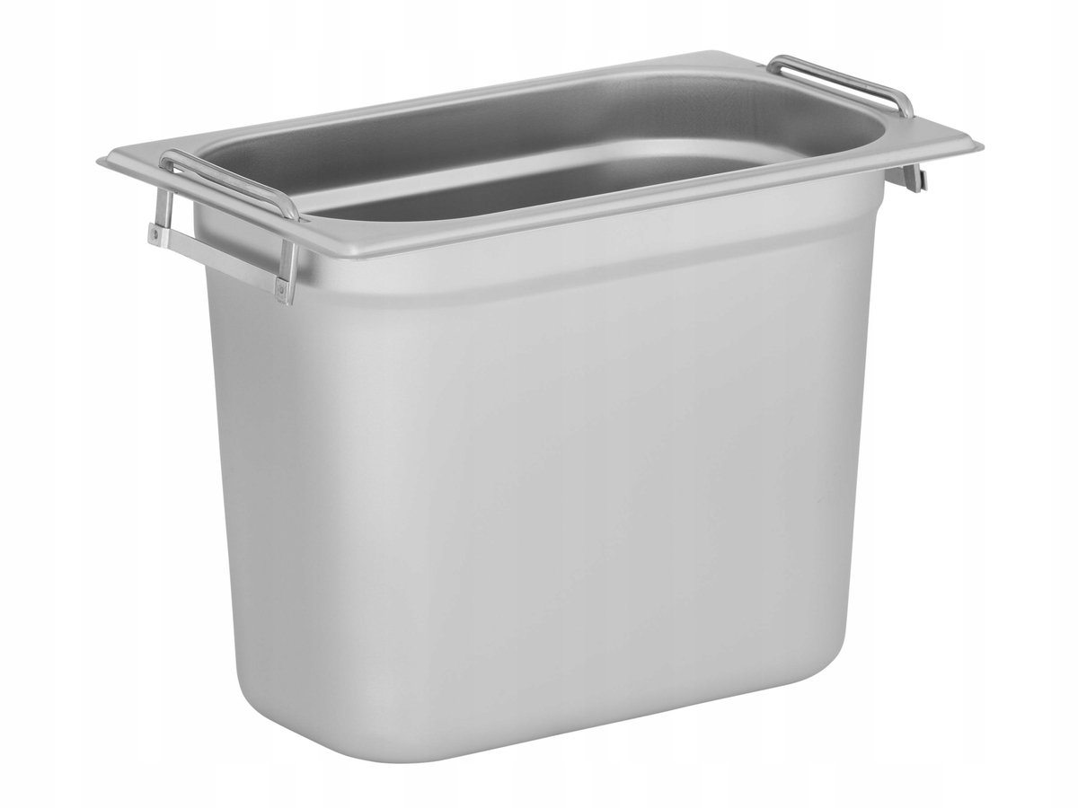 Gastronorm GN 1/4 Bak 200mm RVS met Handgrepen - 5L