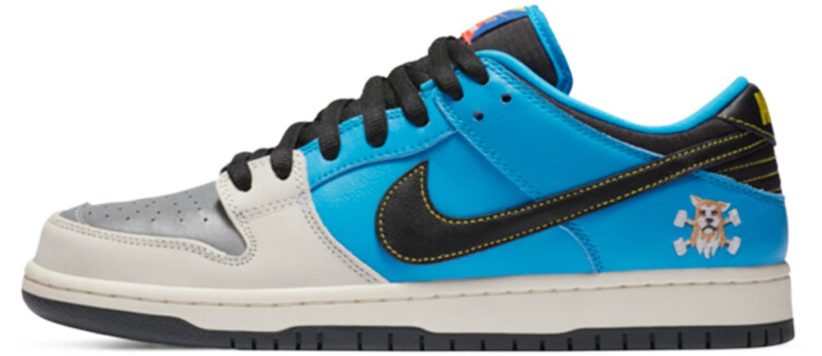 Nike SB Dunk Low Instant Skateboards Blauw
