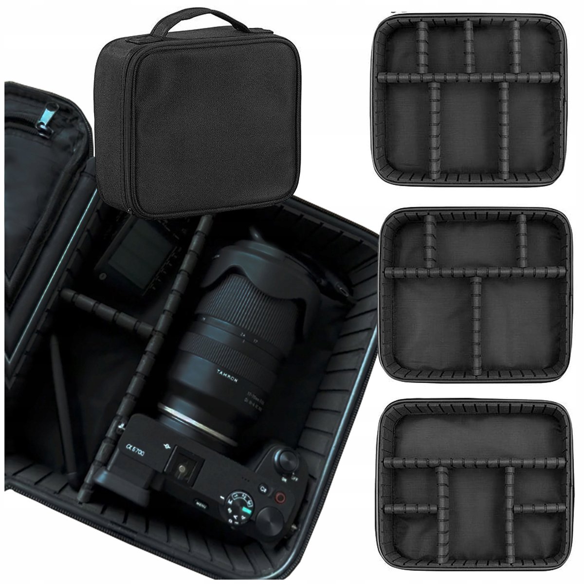 Waterdichte Fototas Organizer voor Camera, Lenzen en Accessoires