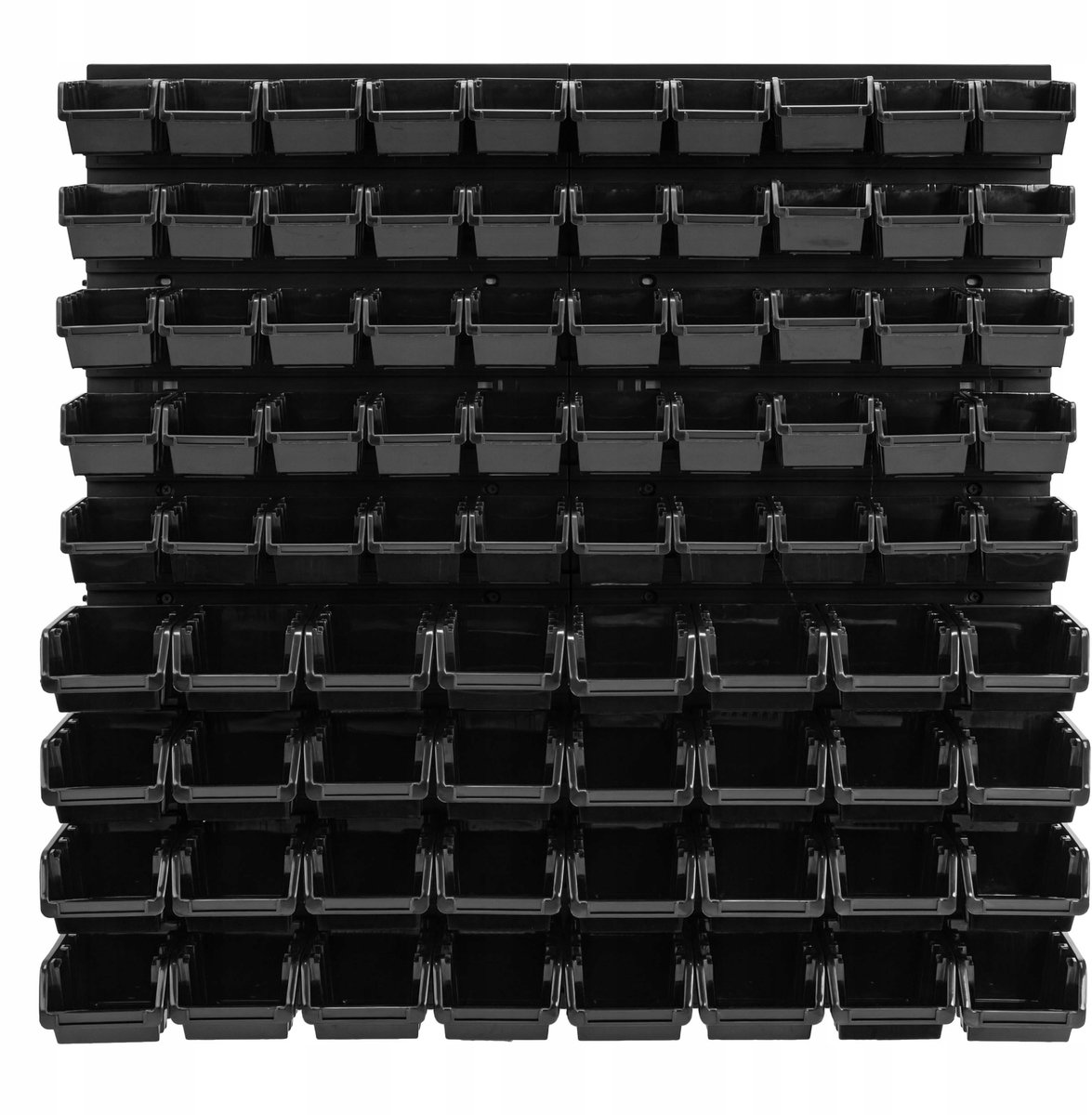 Gereedschapswand 78x78 cm met 82 opbergbakjes - Merkloos