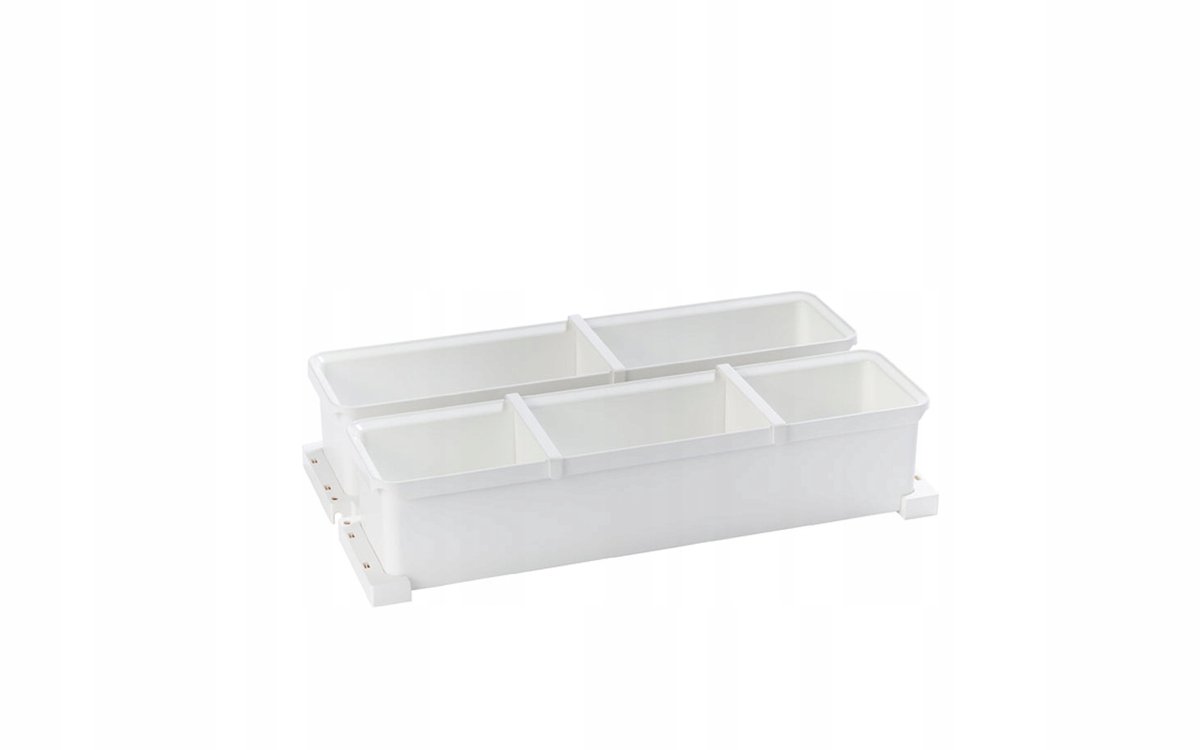 Peka YouboXx Set 4 Opbergdozen Wit