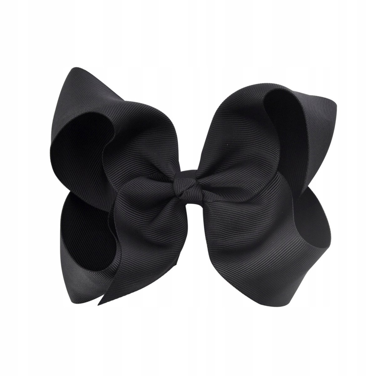 Grote Zwarte Strik Haarclip - Elegante Accessoire voor Dames