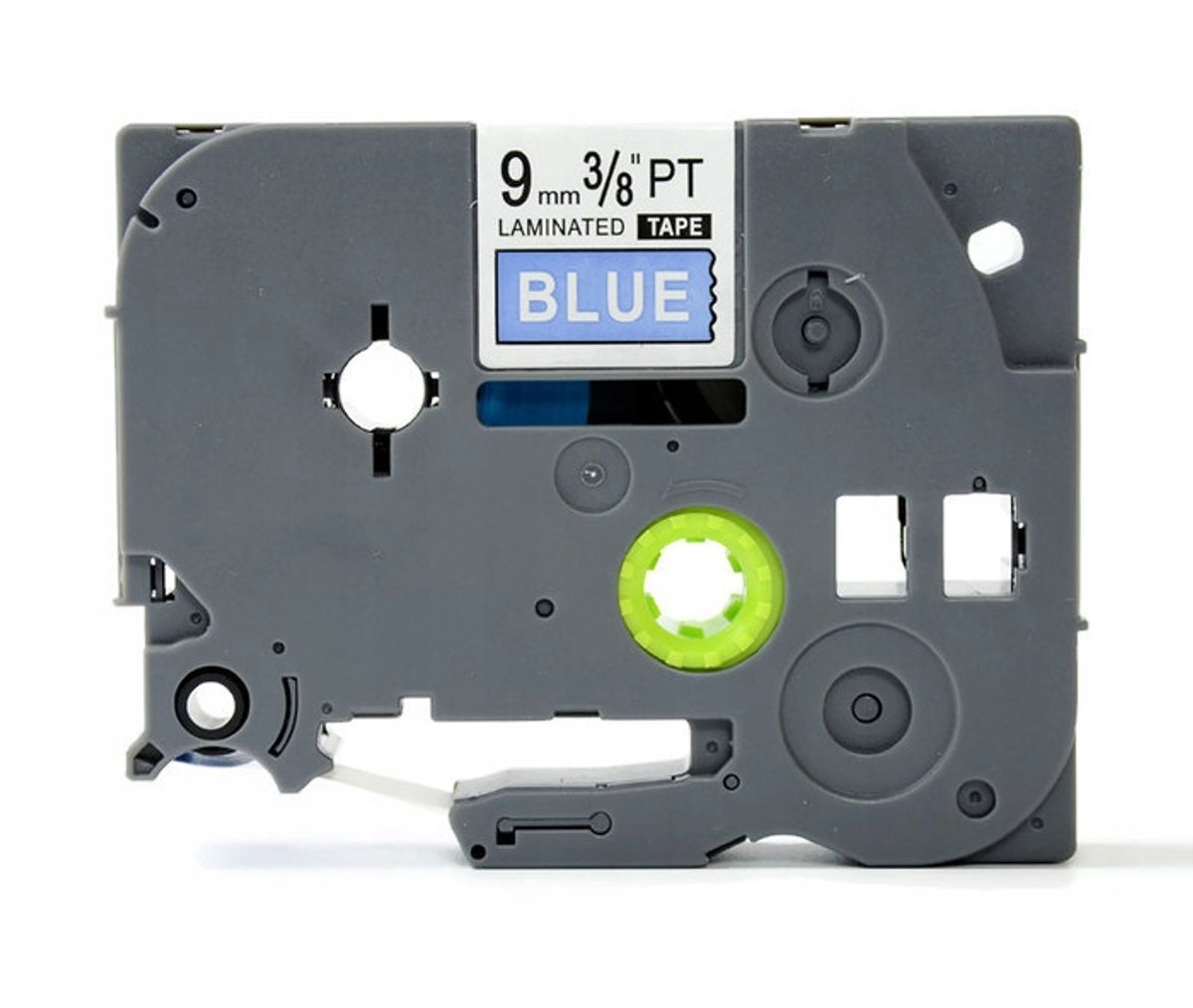 Brother TZe-525 Laminatietape 9mm Blauw - Geschikt voor P-Touch