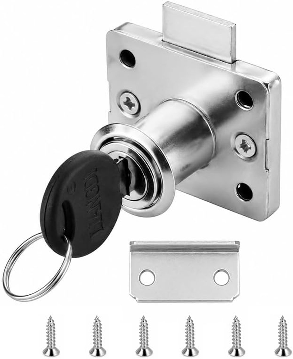 Nokkenslot 20 mm, veiligheidskast en brievenbus, 2 sleutels (20 mm) - ShopVlot