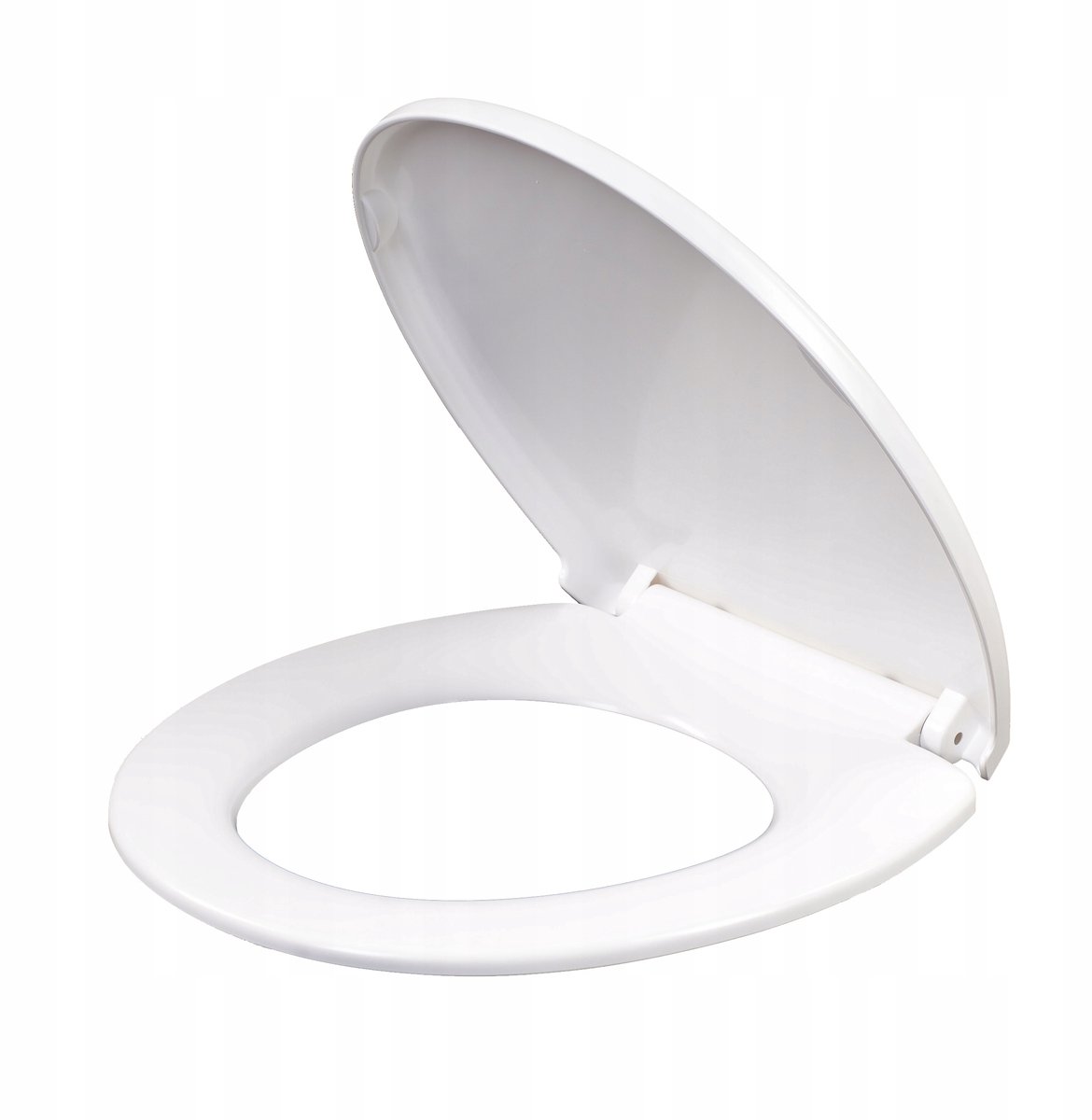 Universele Soft-Close Toiletbril - Wit Polypropyleen