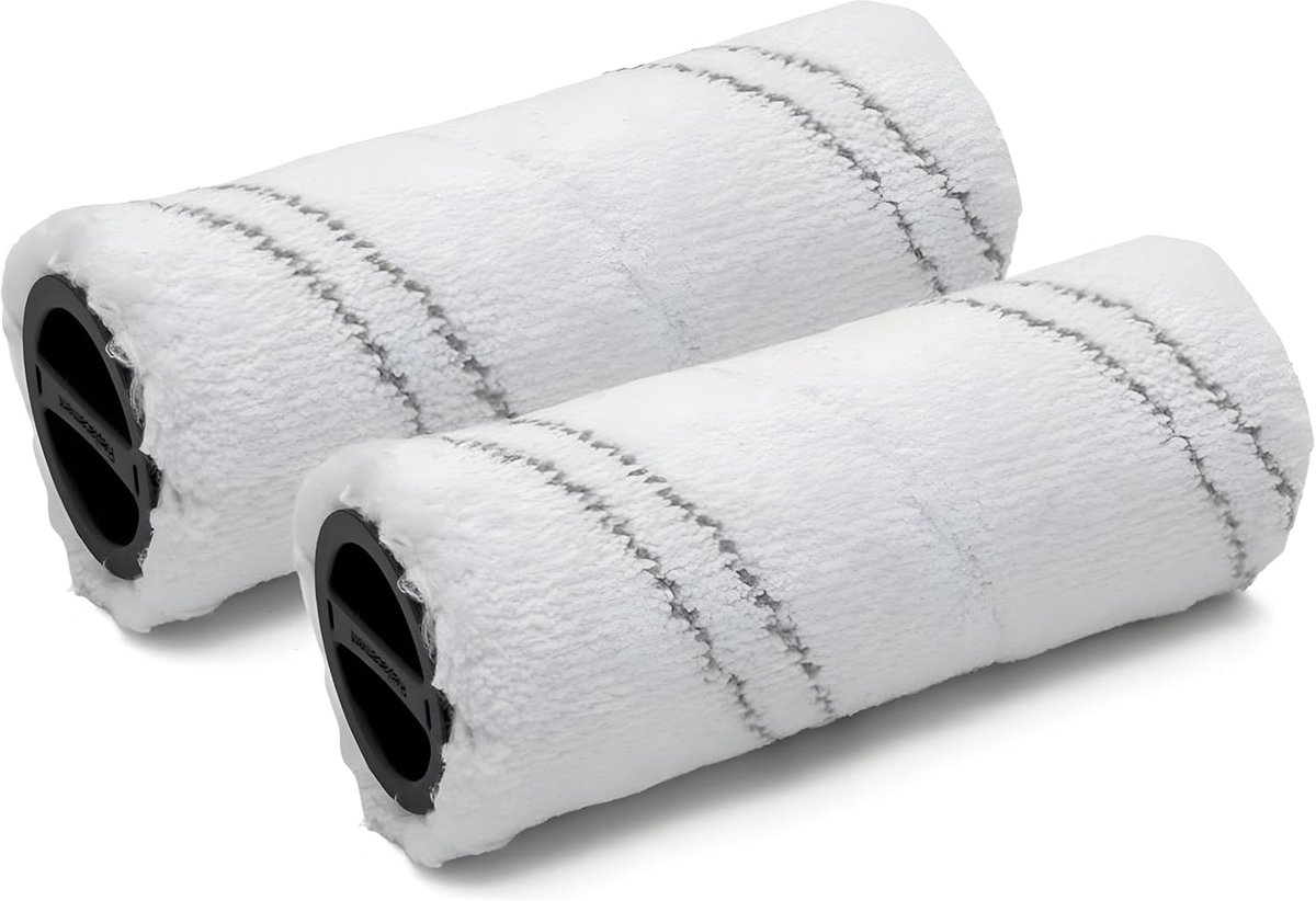 Microfiber rolls Grey compatible with Karcher FC3 FC5 - ShopVlot