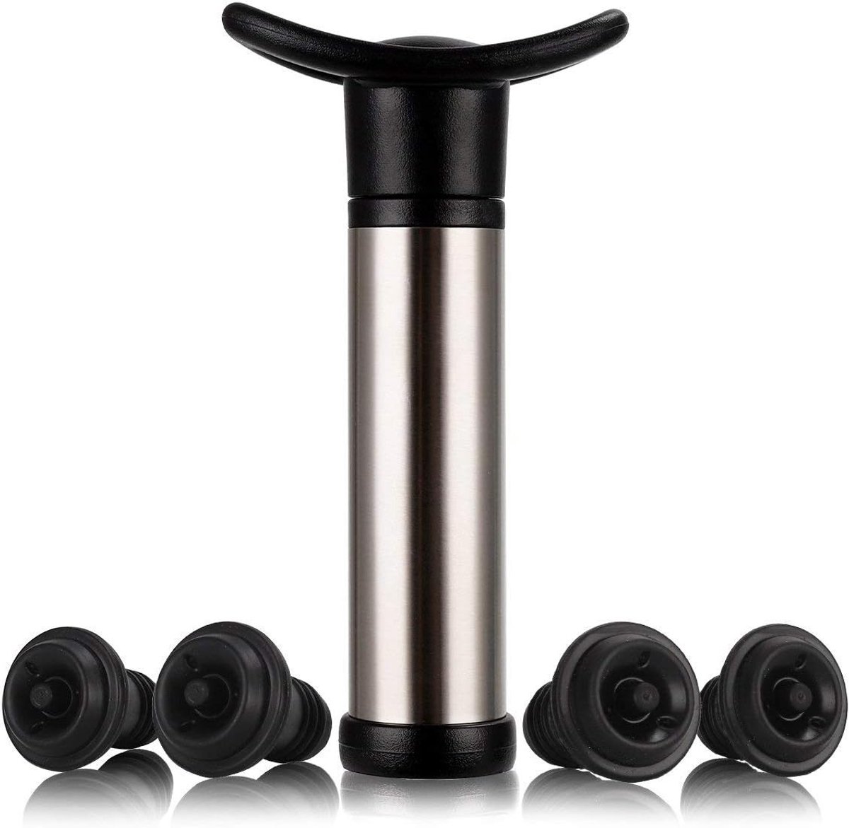 Wine Saver Stainless Steel Vacuum Pump Used for storing wine, the wine pump is used to remove air and store wine - ShopVlot