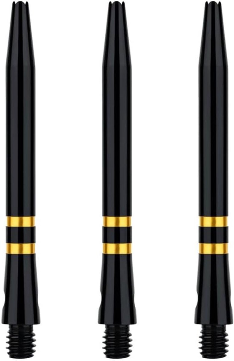 ONE80 TC aluminium shaft black gold - dart shafts inbetween - ShopVlot