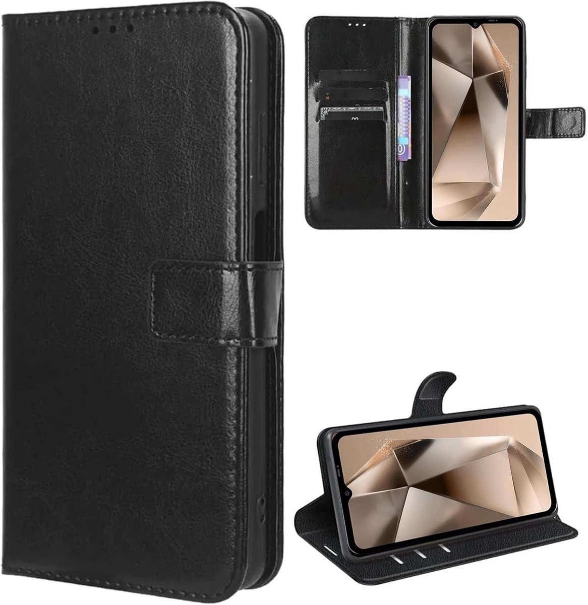 MEMELOKA Beschermhoes voor OSCAL Marine 1, binnenkant schokbestendig TPU en premium PU flip wallet beschermhoes voor - ShopVlot