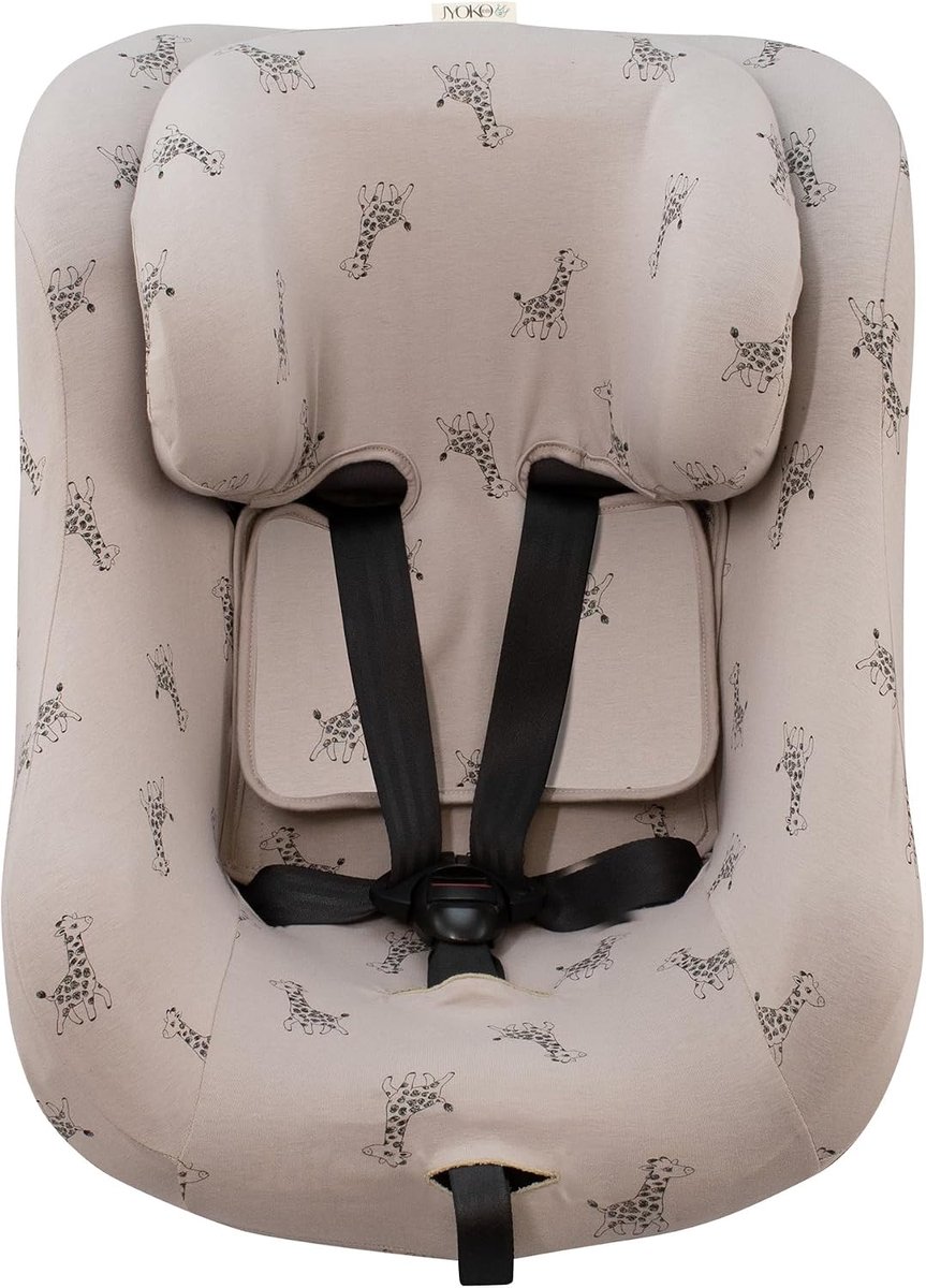 JYOKO KIDS Protective Case Compatible with Joie Spin 360 and Nuna Rebl (Giraffe) - ShopVlot