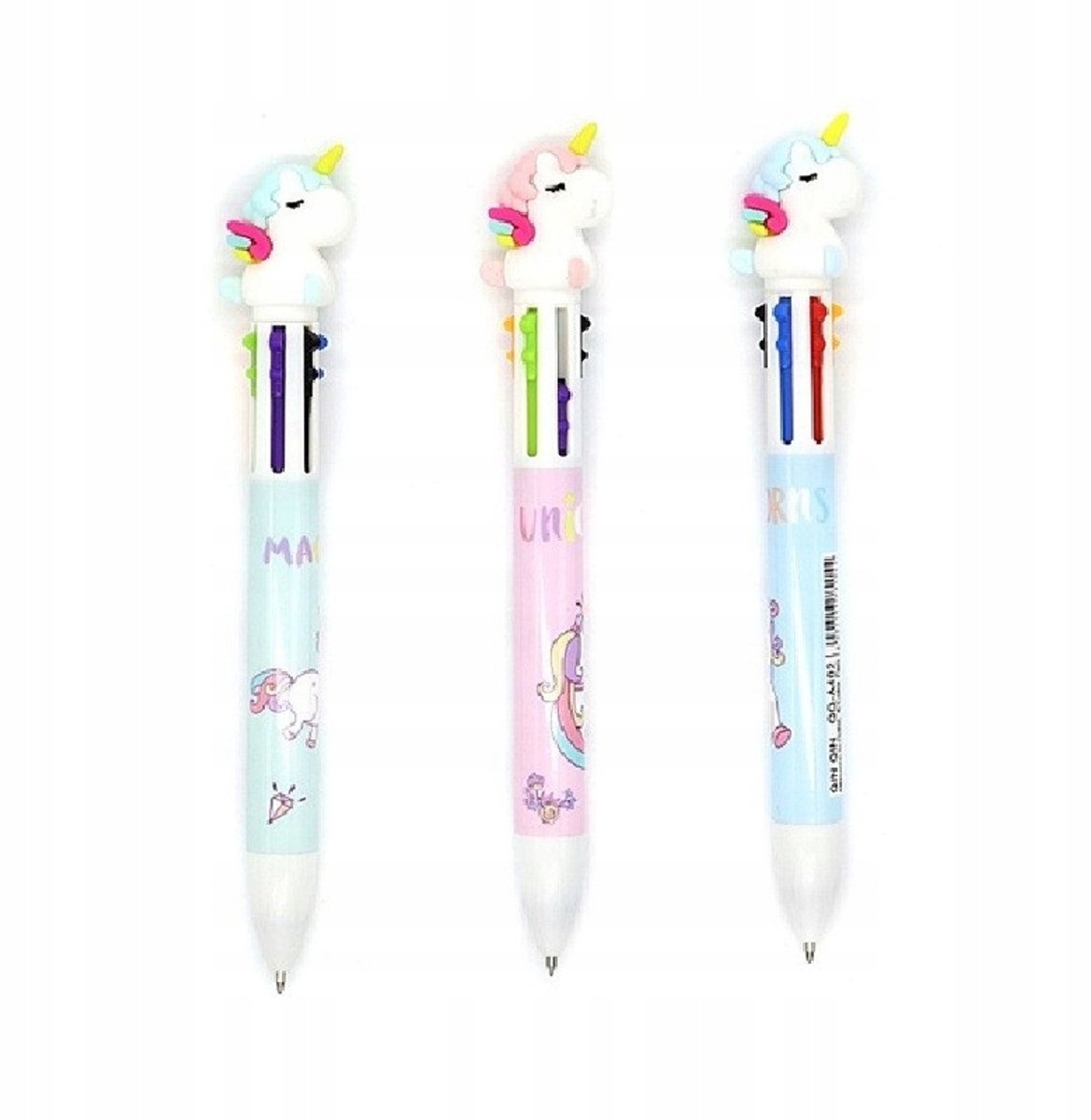 Unicorn Kleurpotlood "Mix - Color 3" - Ideaal voor Kinderen