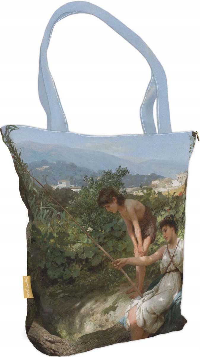 Shopper Tas met Romeinse Idylle (Vissen) - Henryk Siemiradzki