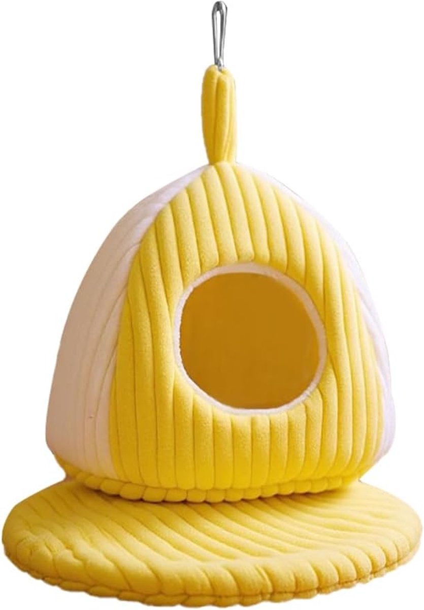 Vogelhuisje - Warm en comfortabel - Met afneembare ring - Ideaal voor papegaaien - ShopVlot