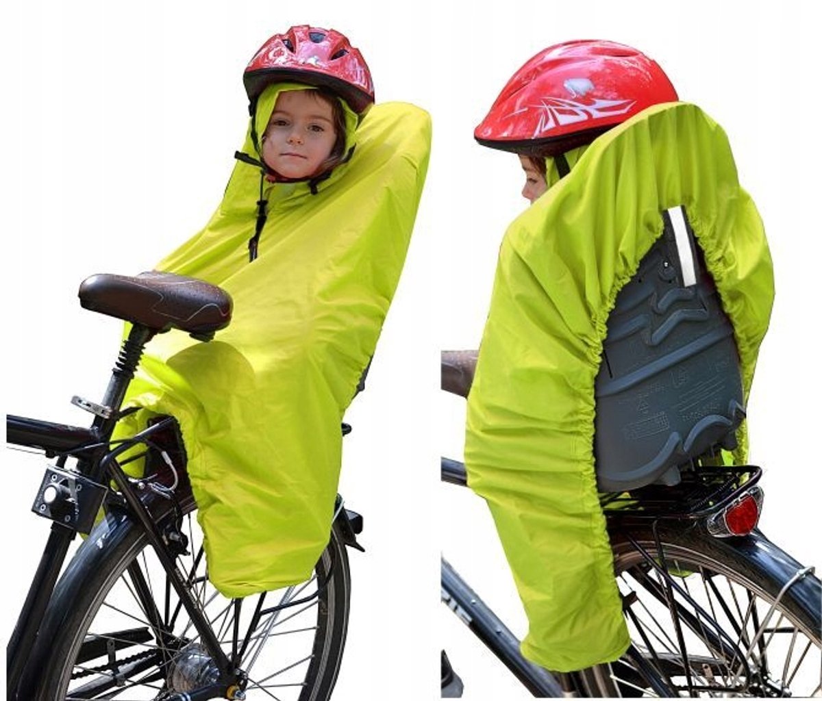 HORNhill Nook Fietsstoel Folie Geel - wind- en waterdicht