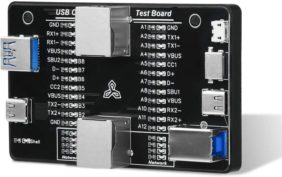 USB-kabeltester - multifunctionele datakabeldetectiemodule - detectie van kabelanomalieën - snel kwaliteitsherkenning - ShopVlot