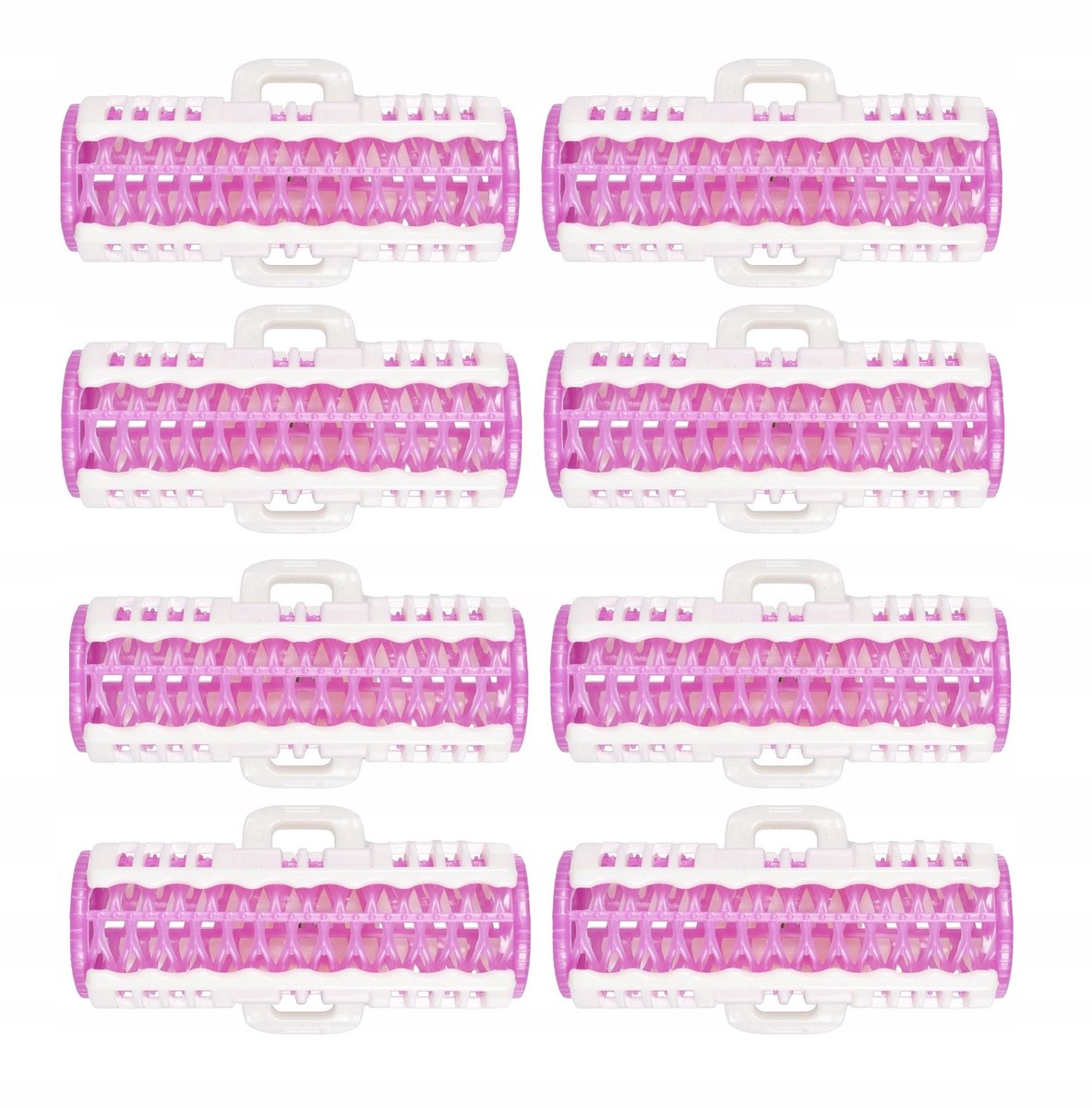 Top Choice Haarrollers met Klem 23mm - Set van 8 Stuks