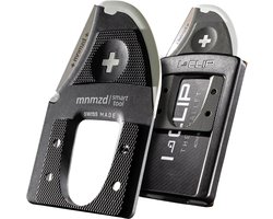 Versatile Swiss multi tool in practical credit card format. Small sharp knife and stable safety pin and two pins. For - ShopVlot