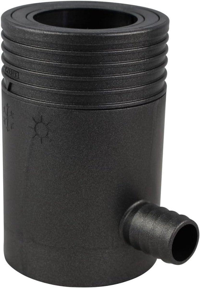 Marley Rain Collector for Downspout with Filter + Overflow Stop DN 53-75 mm Anthracite Metallic Downpipe Filter - ShopVlot