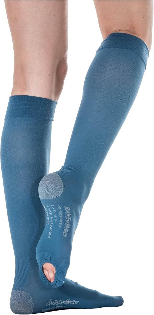 BeOnTop Medical Knee High Compression Class 1 18-23 mmHg – CE Certified Knee-High Support Stockings, Postoperative - ShopVlot
