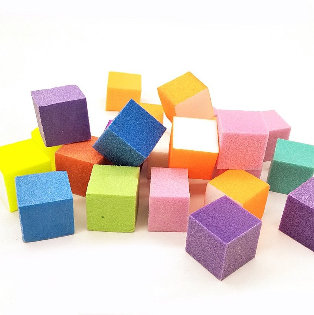 Mini Nagelpolijster Blok - 10 Stuks - Kleuren Willekeurig