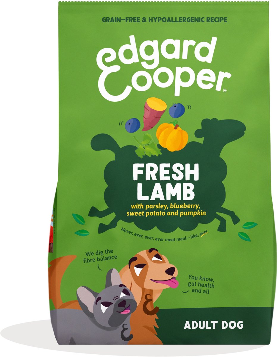 Edgard & Cooper Edgard&Cooper Medium Adult Dog - Hondenvoer - Lam 1 kg