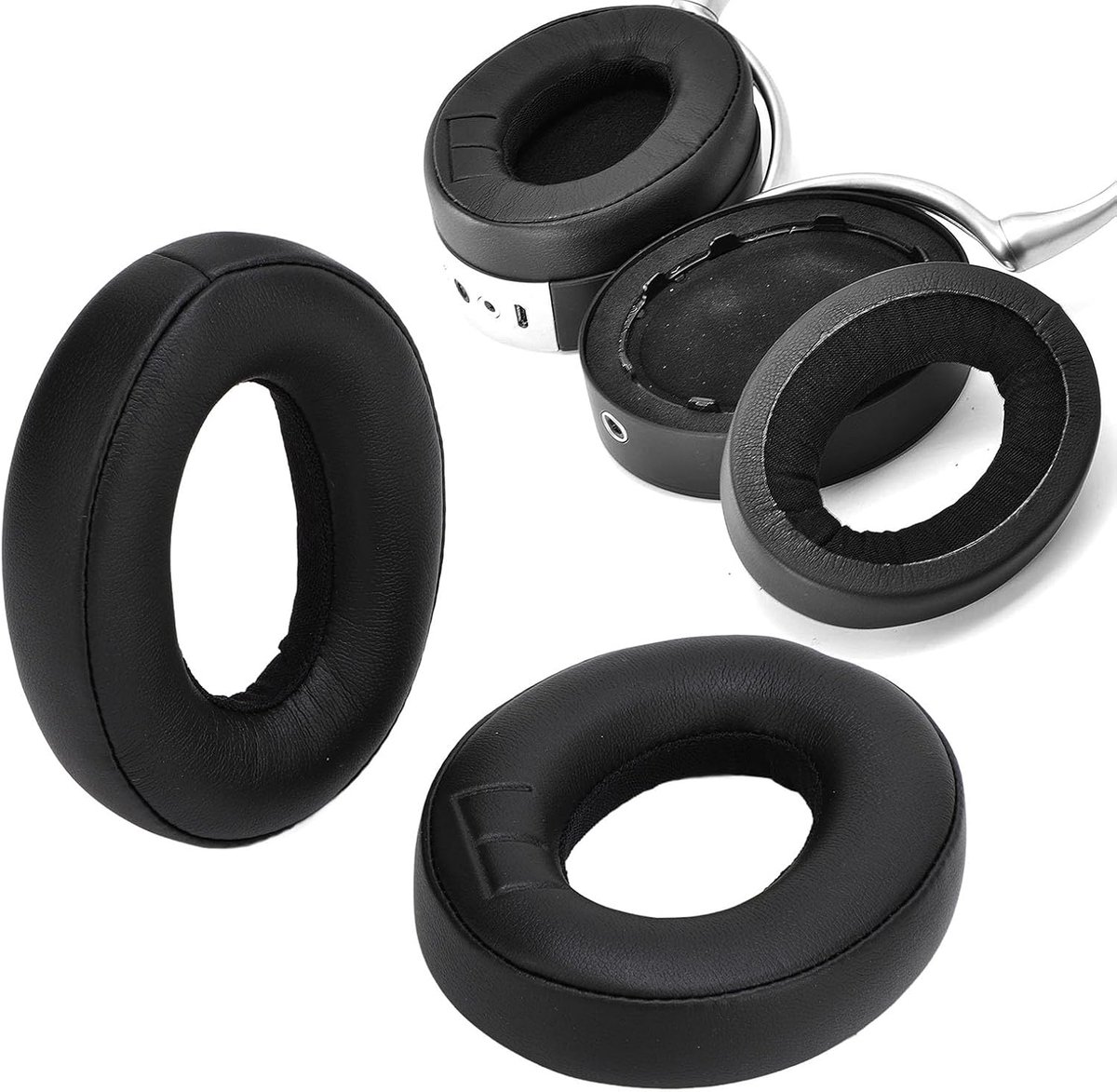 Vervangende oorkussens voor Parrot ZIK 1.0 - Geheugenfoam - Comfortabel en duurzaam - Geschikt voor lange draagperiodes - ShopVlot