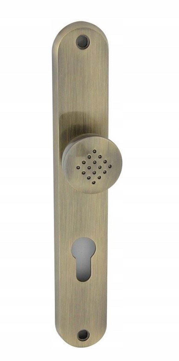 Deurkruk Set Binnendeur - Vast & Draaibaar - 72mm Hartafstand - Brons