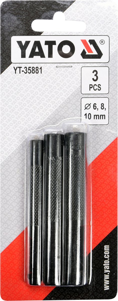 Yato Rondelle 3 stuks 6-8-10 mm