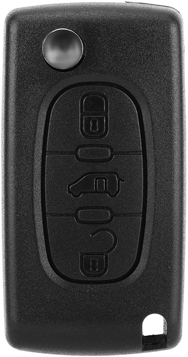 Keycase Citroen Berlingo - 3 knoppen - vervangende hoes - effectieve bescherming - ShopVlot