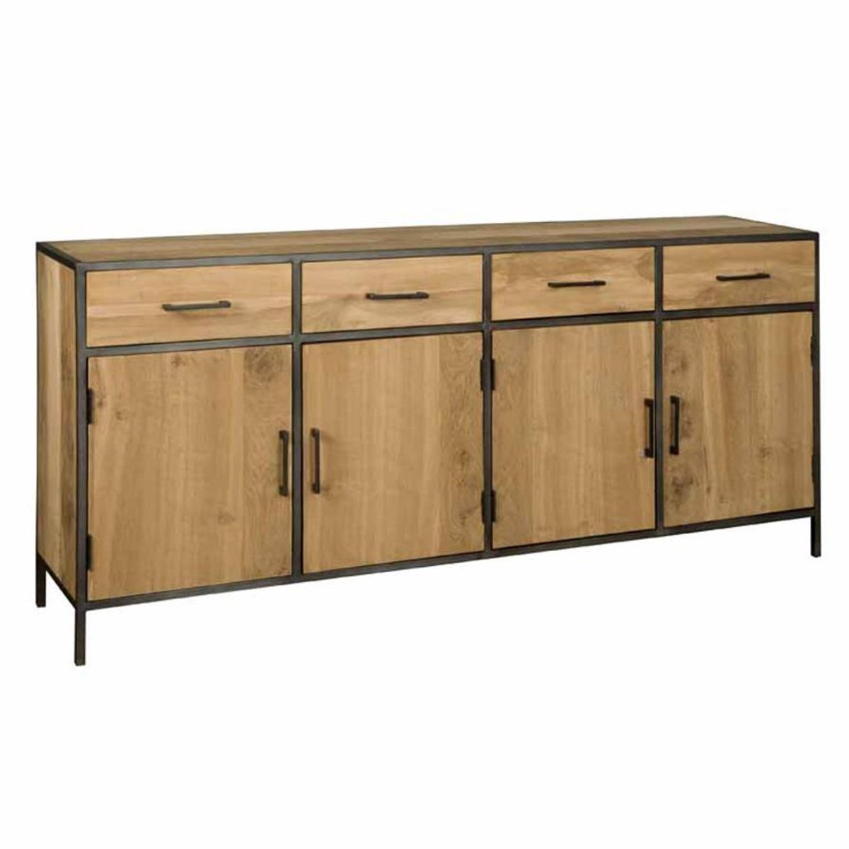 Tower Living Dressoir Luna - Bruin Hout - 200x45x90cm