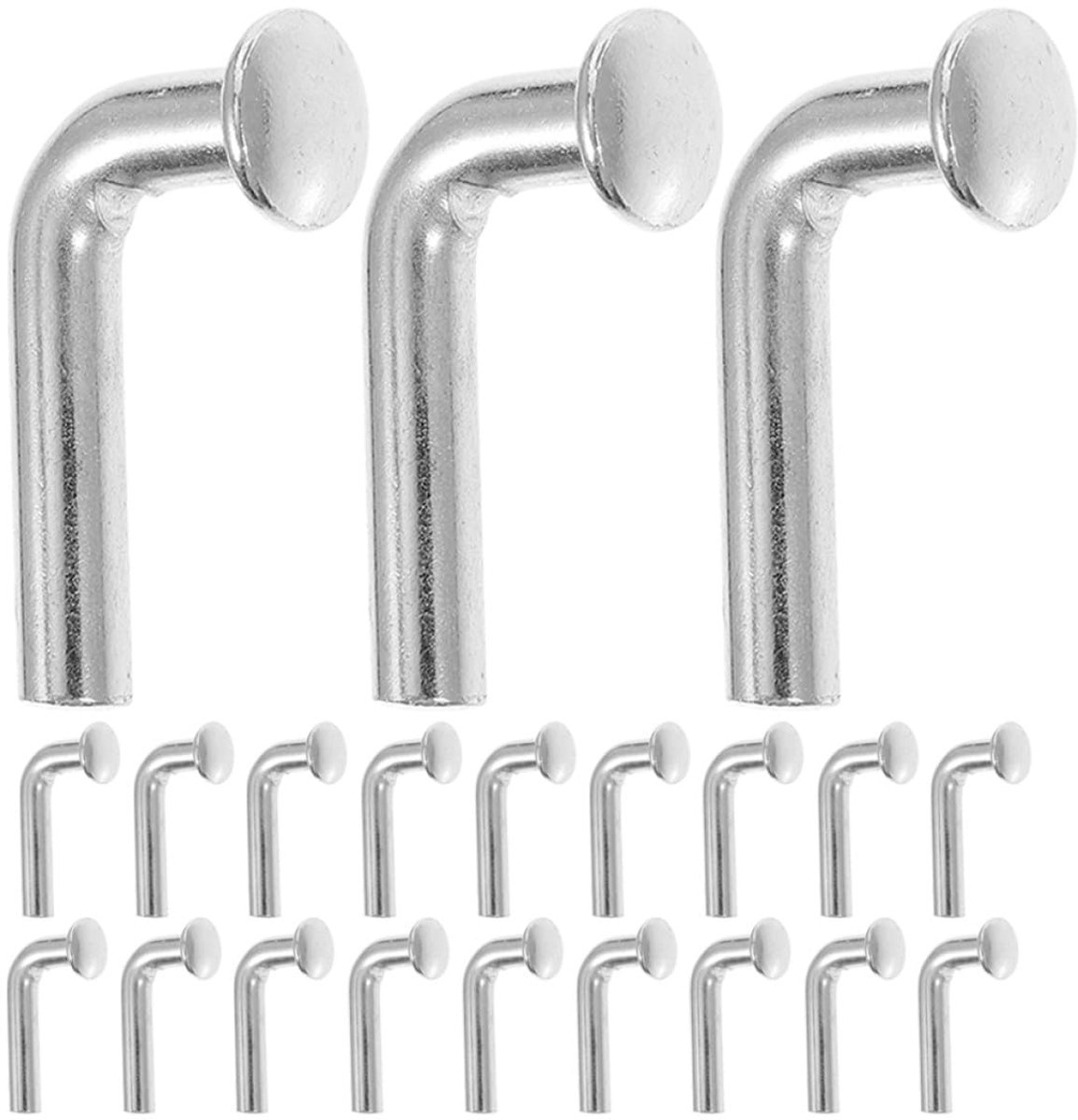 PLAFOPE Borgpen J 8 mm 50 stuks staal verzinkt platte kop voor palletrek zware belasting plankaccessoires - ShopVlot