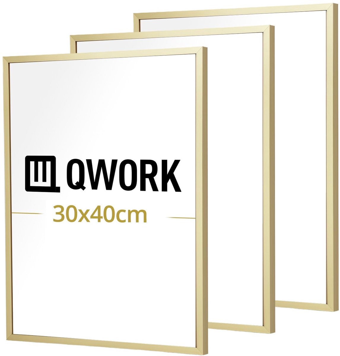 Fotolijsten 30x40 cm - aluminium - onbreekbaar acrylglas - ideaal voor portretten en posters - ShopVlot