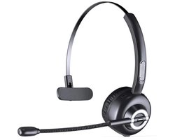 Draadloze Headset - Koptelefoon - Bluetooth 5.0 - 17 Uur Batterij - Dubbele Apparaatverbinding - Zwart