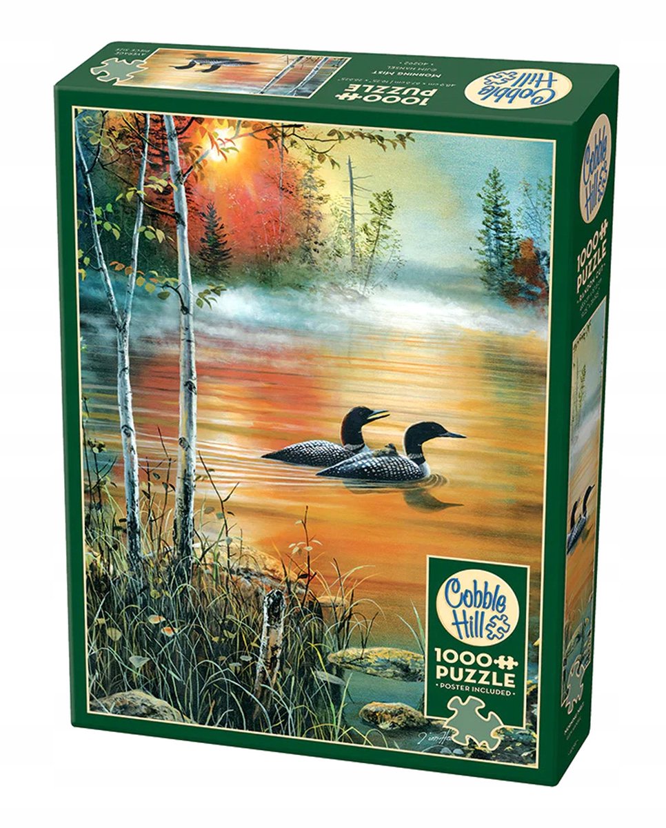 Merkloos Puzzel 1000 Stukjes 'Ochtendnevel' - Natuur & Meer