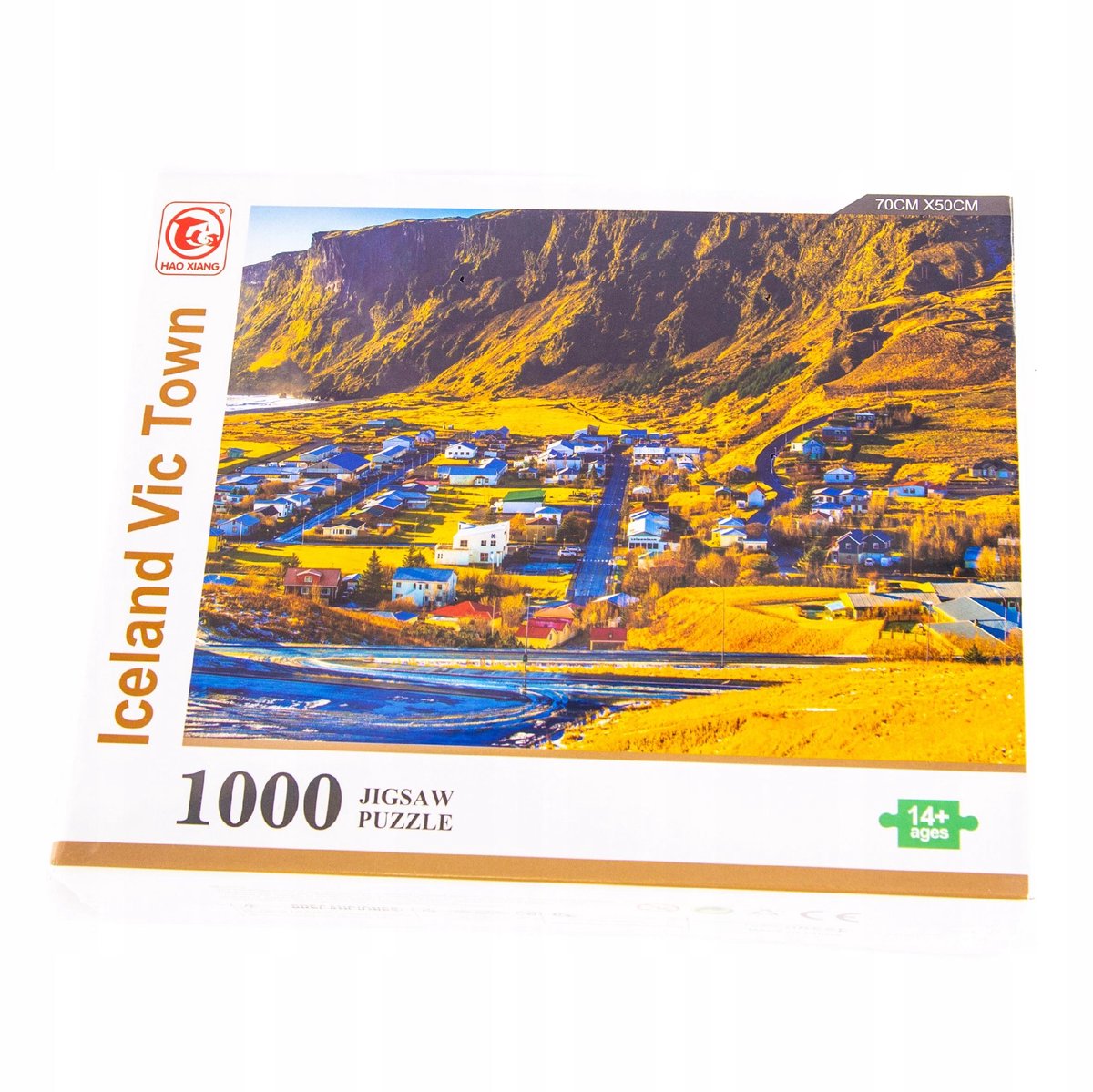 Puzzel 1000 Stukken: Vik IJsland - Landschap