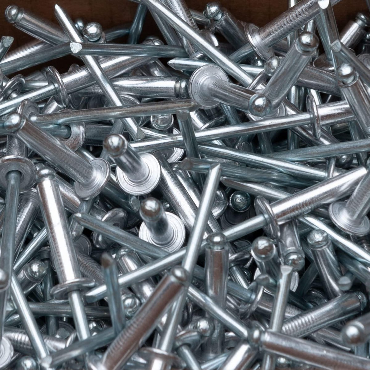Blindrivetten 4mm x 16mm - Aluminium en staal - Dome head - Voor permanente bevestiging - ShopVlot
