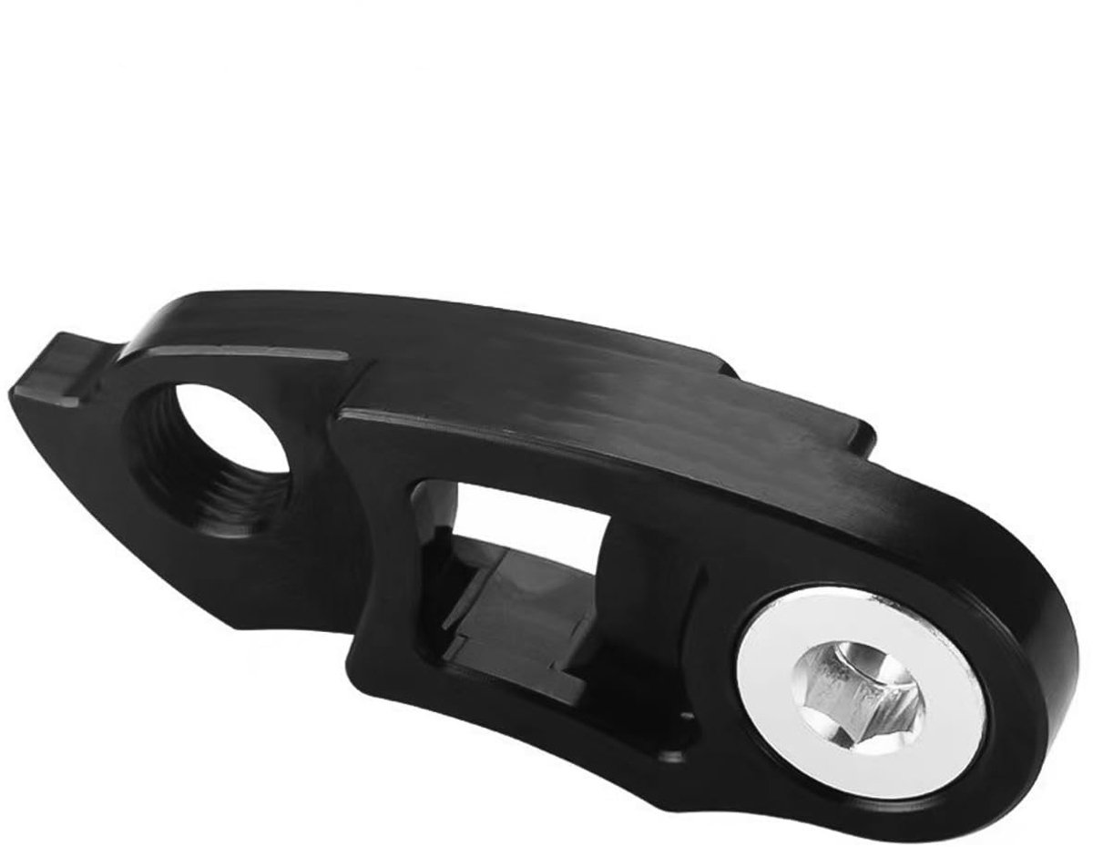 Solidchoice- Achterderailleurhaak Verlenging - Fietsframe - Duurzaam - Compatibel met 36T/56T - Eenvoudig te installeren - Aluminiumlegering - Hanger