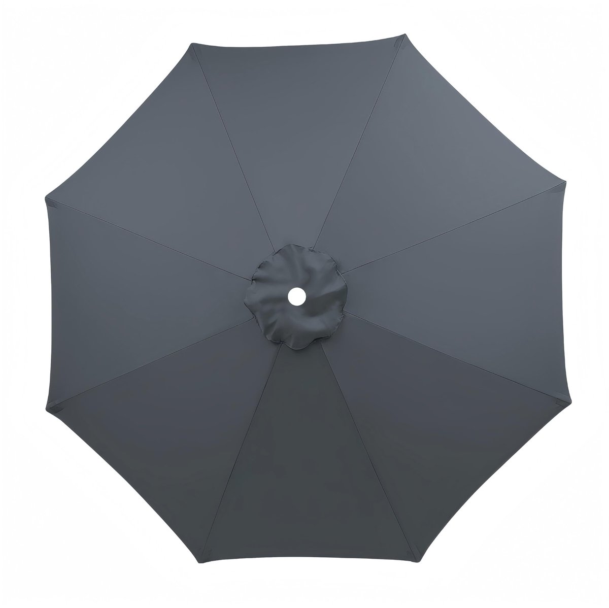 Dailygoods- Parasolhoes UV30+ Bescherming - Vervangende Parasolhoes - Hoogwaardig Polyesterweefsel - Wasbaar - Elegant Beige - Eenvoudige Montage - Parasol