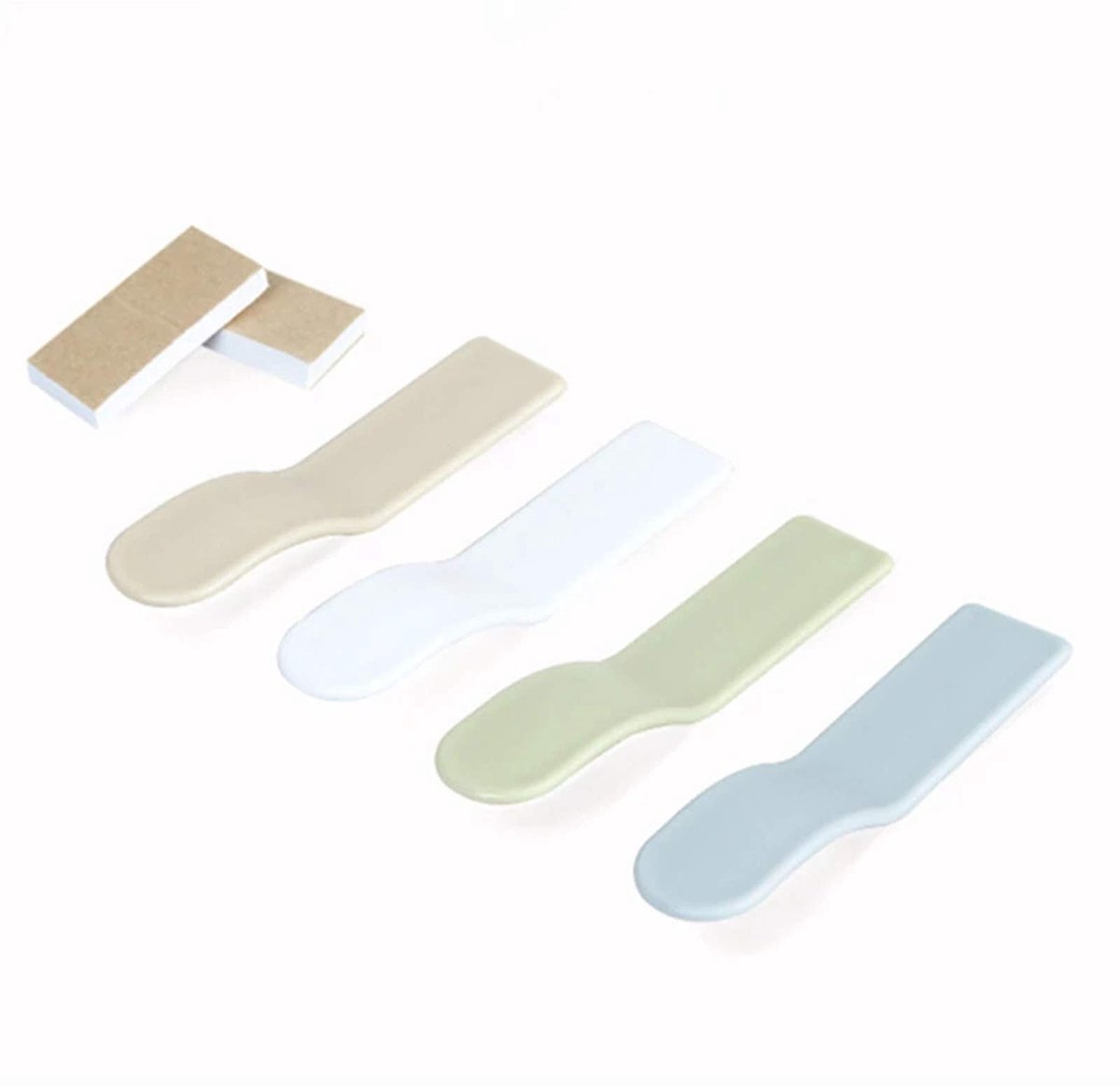 Dailygoods- Toiletbril Handgreep Lifter - Herbruikbare Handgreep - 4 Stukken - Veilig PP-Materiaal - Eenvoudig Schoon te Maken - Geschikt voor Huishoudens en Restaurants - Toiletdekselheffer