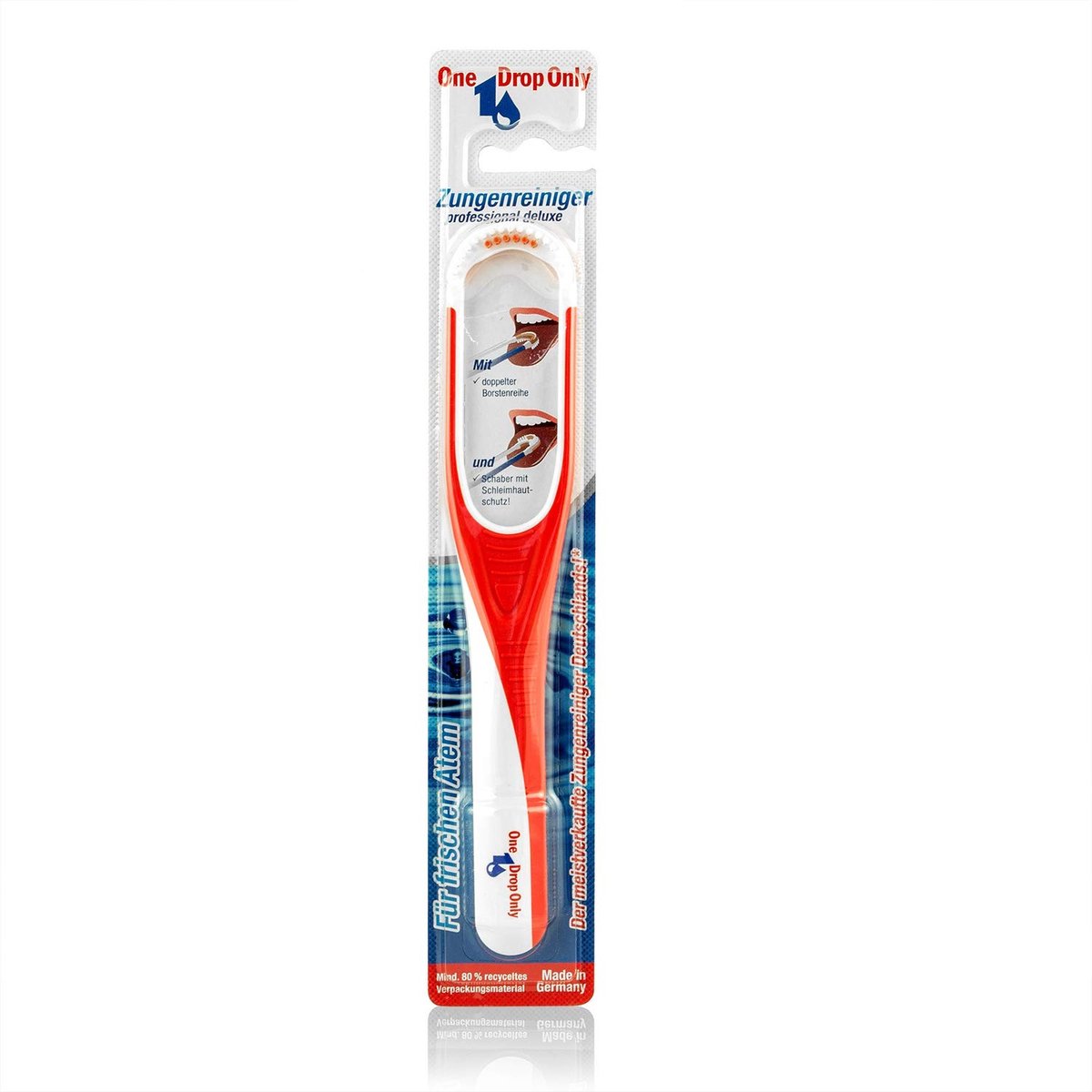 Dailygoods - Professionele Tongreiniger Deluxe - Op Kleur Gesorteerd