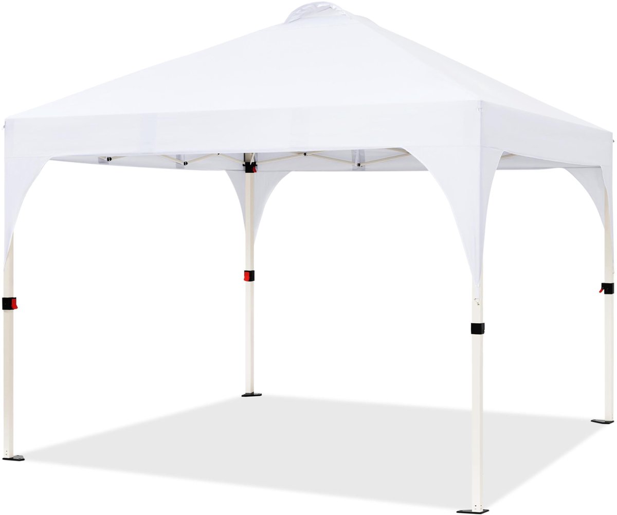 Dailygoods - Opvouwbare Gazebo Partytent 3 x 3 m - Waterdicht en In Hoogte Verstelbaar met Draagtas