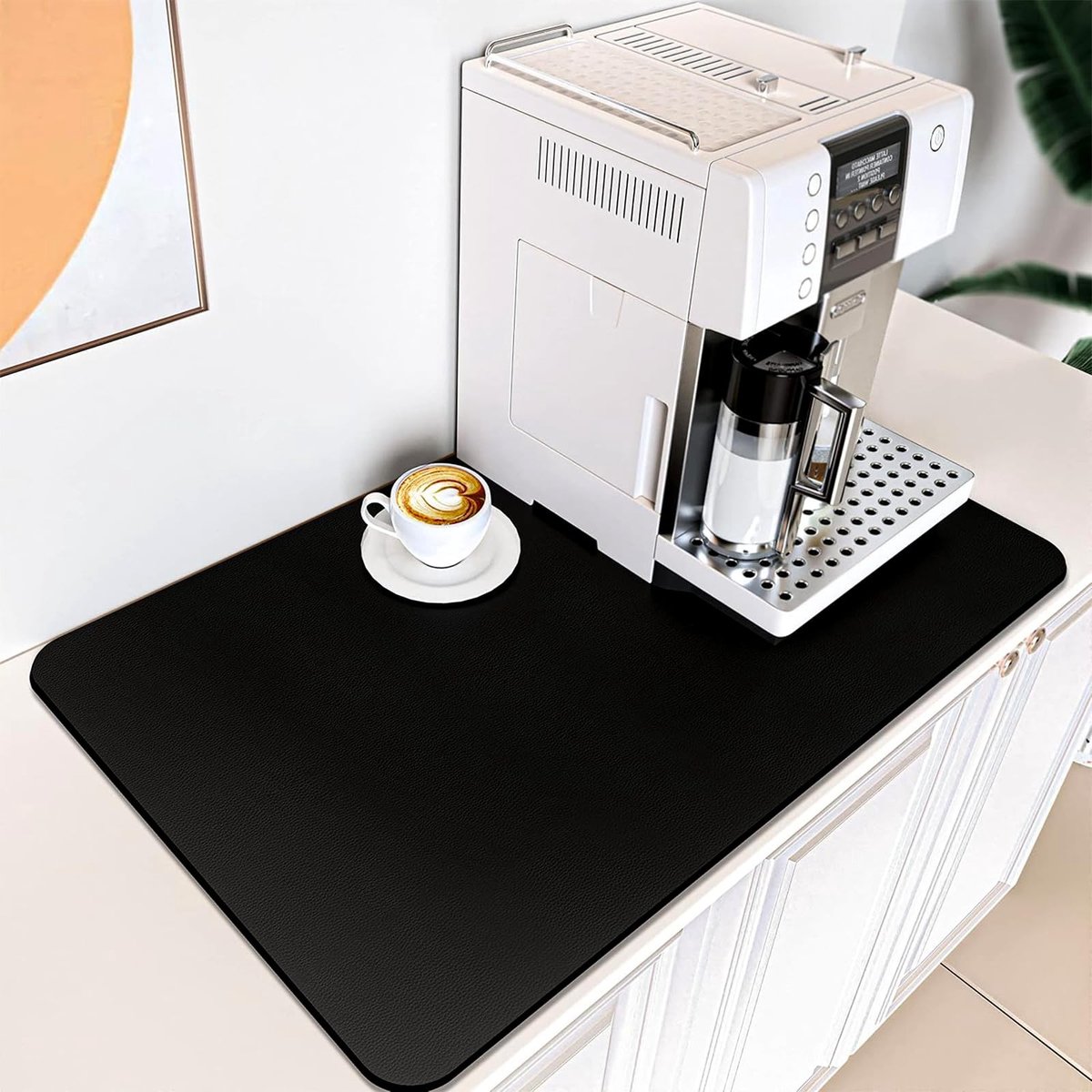 Dailygoods - Afdruipmat voor Koffiemachine en Servies - Antislip, Sneldrogend, 60 x 50 cm
