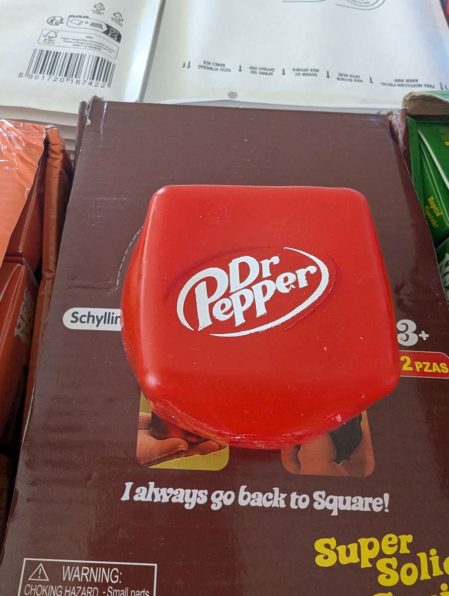 Squishy ice cube Dr Pepper Needoh