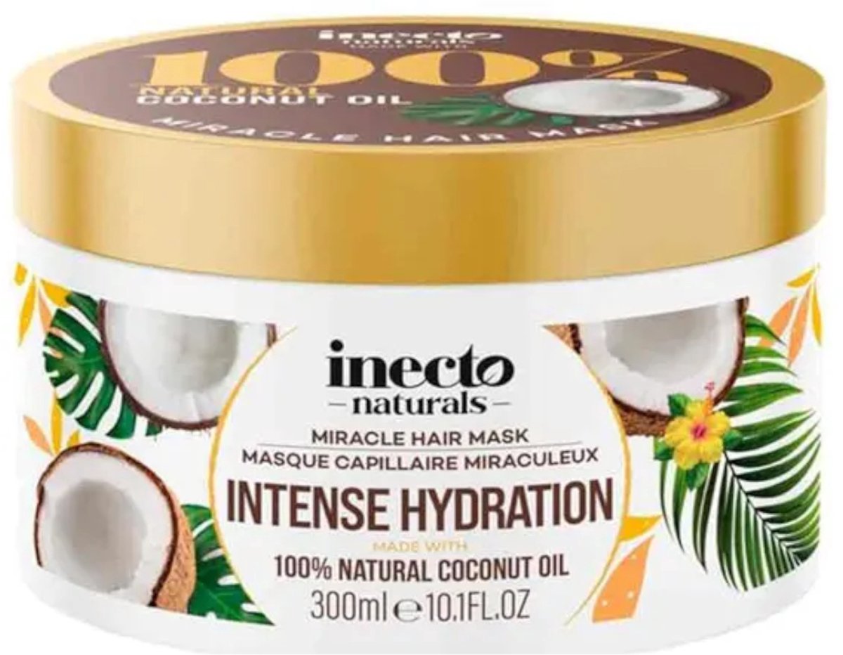 Inecto Naturals Intense Hydration Coconut Haarmasker - 300 ml