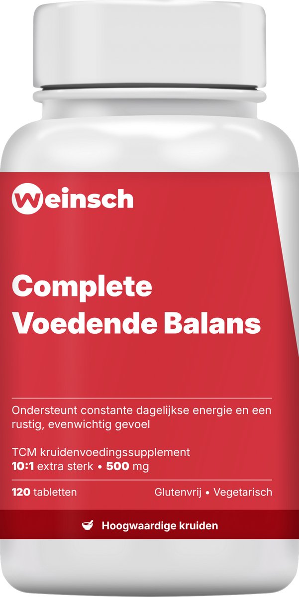 Weinsch Complete Voedende Balans (Ren Shen Yang Rong Pian) | 10:1 extra sterk | 500mg | 120 tabletten