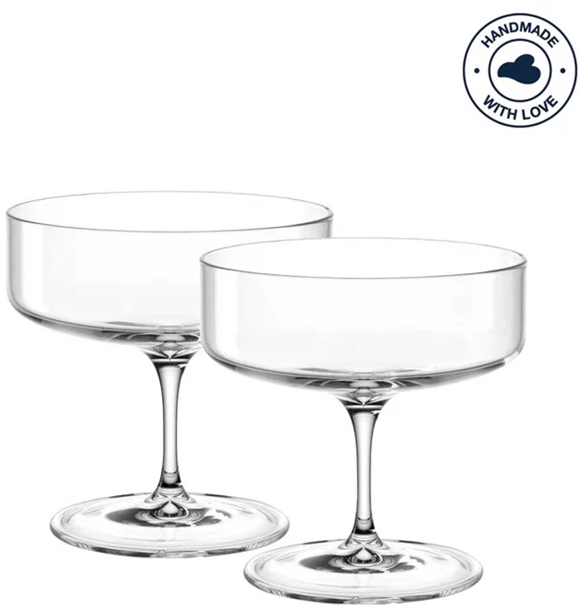 Leonardo Basso Champagne Coupe 320 ml 2 Stuks