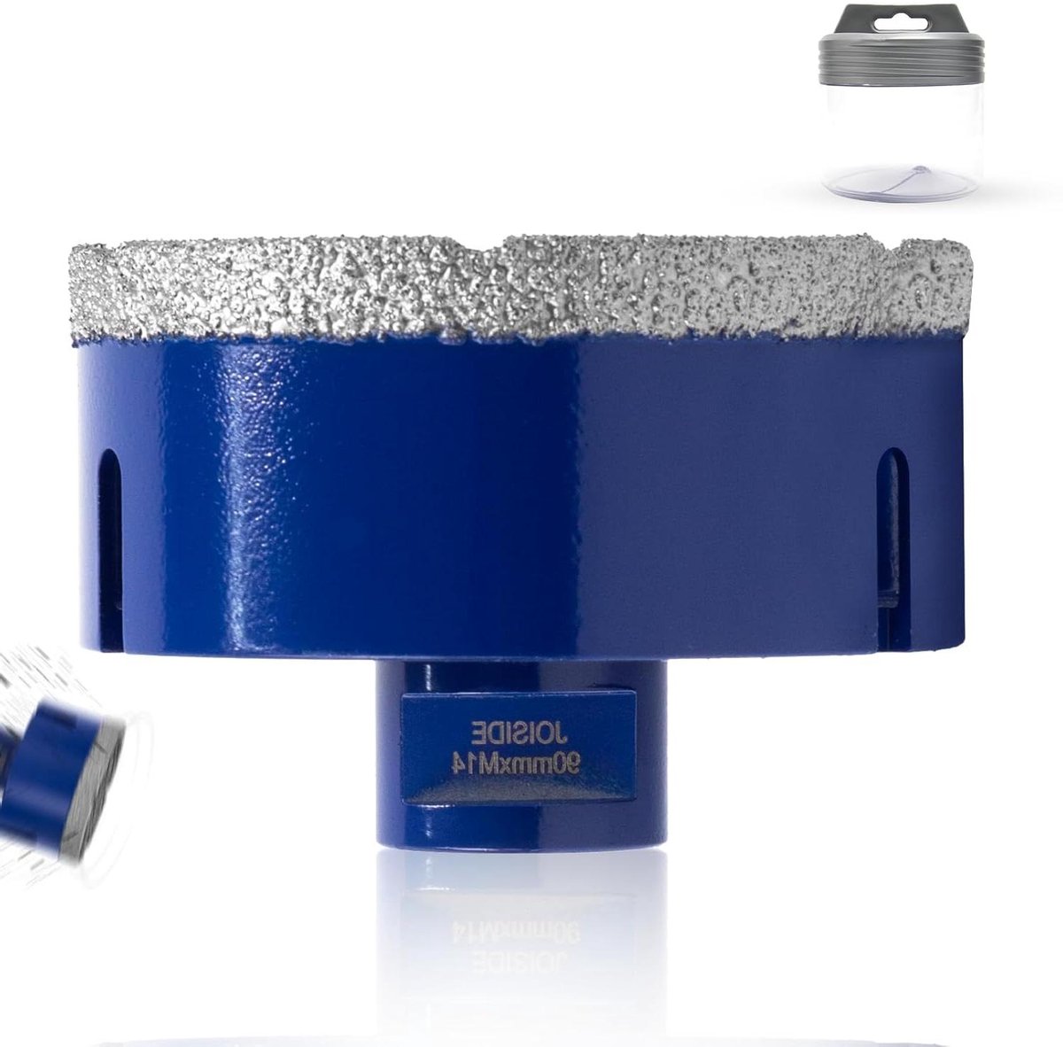 Diamant Boor - Tegelboor - Materiaal Boren - Snel en glad - 90 mm - Zilver